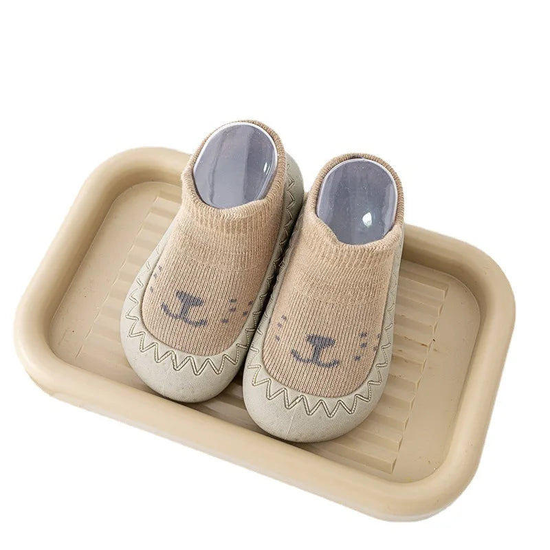 Baby Socks Shoes Infant Cute Cartoon Kids Boy Shoes Soft Rubber Sole Child Floor Sneaker BeBe Booties Toddler Girls First Walker