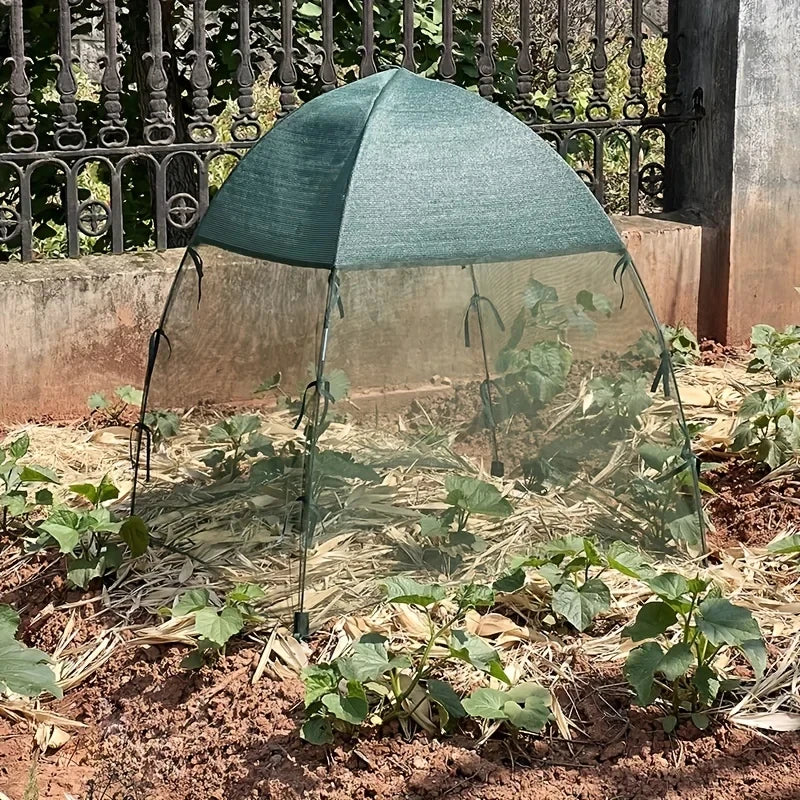 1PC Mesh Plant Sunshade Cover - UV Protection for Garden, Greenhouse, Lawn & Terrace, Durable Outdoor Gardening Fabric