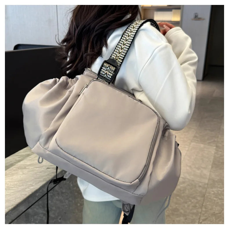 3-in-1 Mommy Bag Baby Diaper Bags Multifunctional Women's Tote Backpack Travel Duffel Airport Bags Foldable Gym Bag