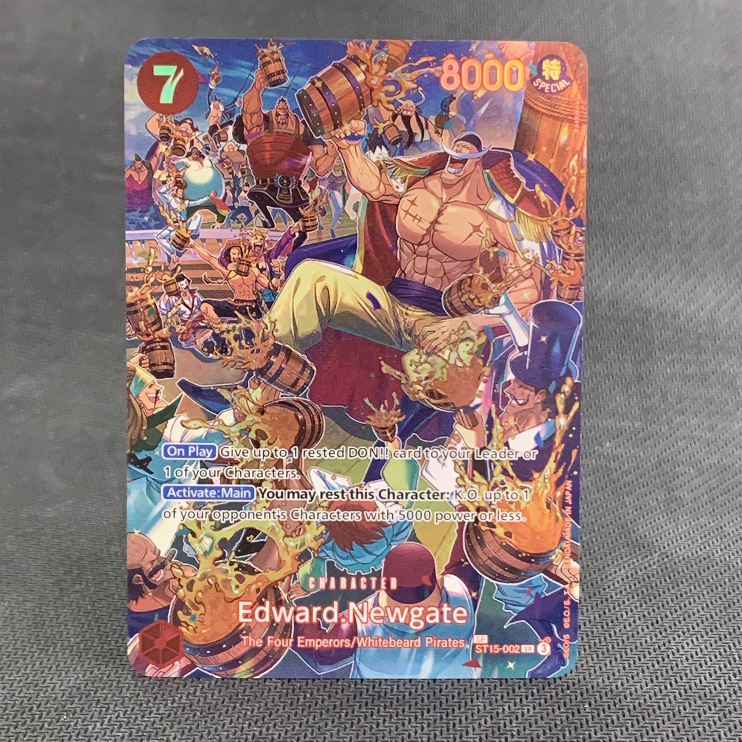 Anime Cards One Piece OPCG English Game Sanji Zoro Flampe Smoker D.Luffy(OP)  Kuzan Kid Newgate High Quality Collection Cards