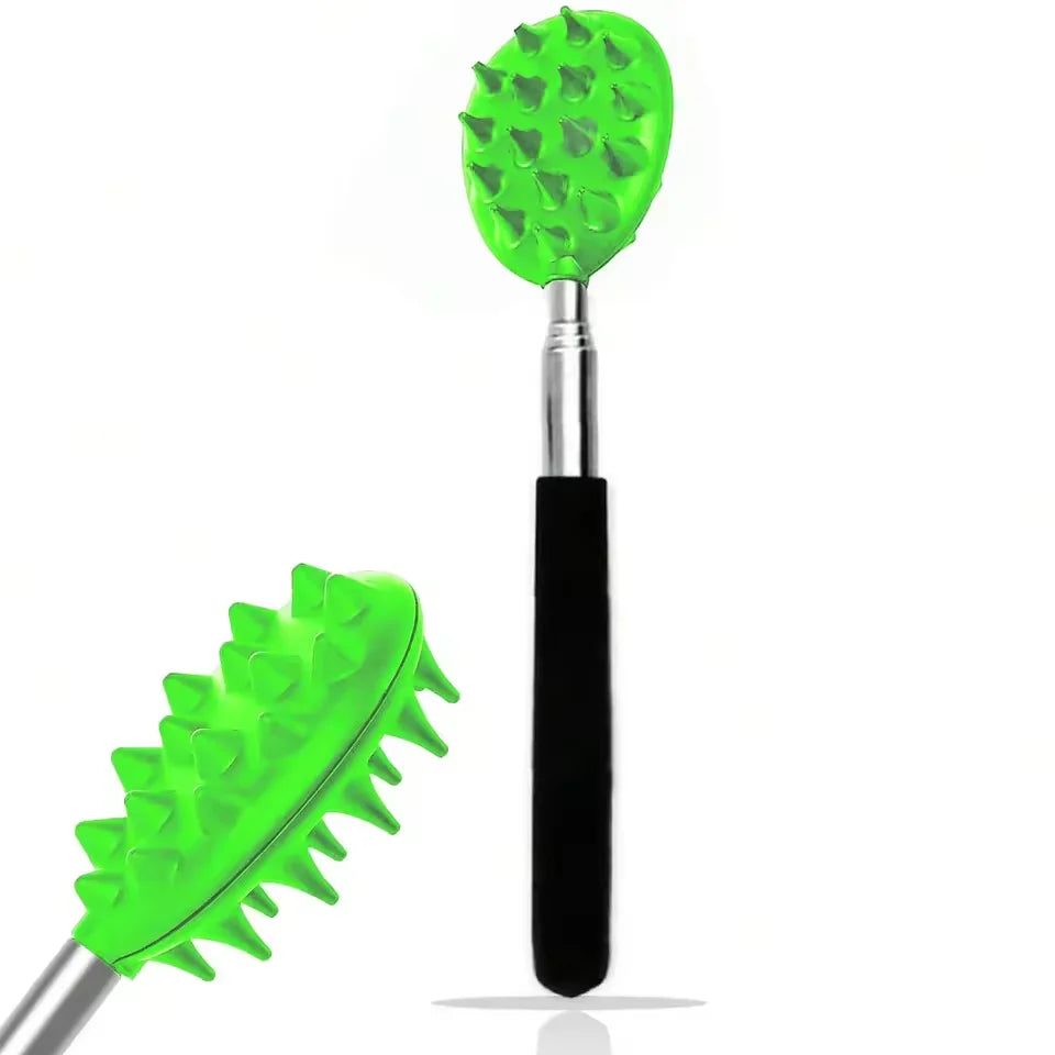 Cactus Telescopic Back Scratcher Ergonomic Back Scratchers Extendable Metal Claw Design Stocking Stuffers Hand Massager Backslap