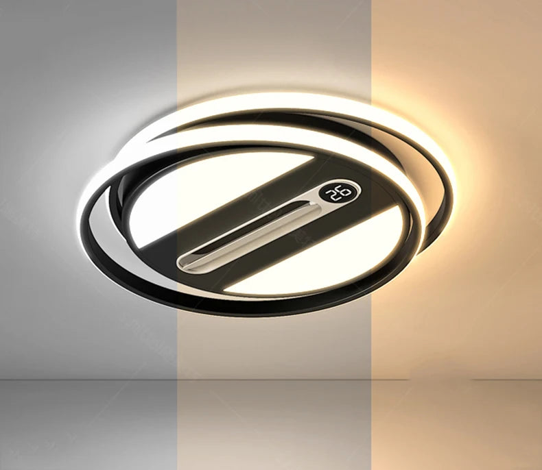 LED ultra-thin ceiling light, modern and simple living room lighting fixture, 2026 new atmospheric rectangular bedroom light