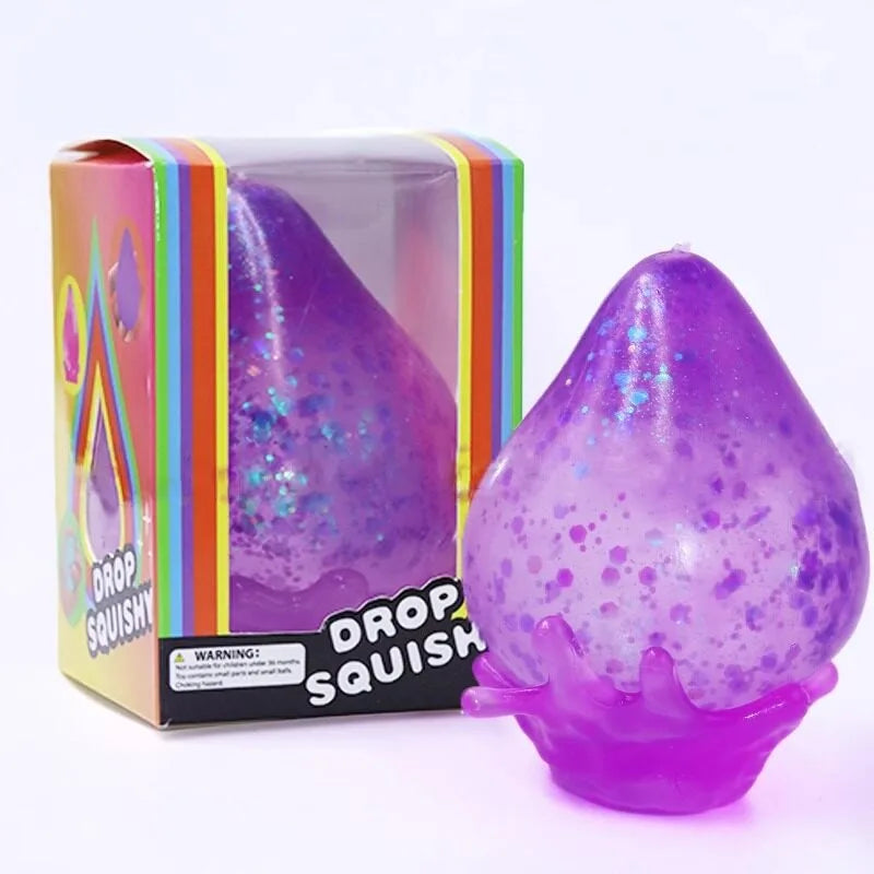 Needoh Sensory Jellyfish Gummy Bear Toy Soft Nice Cube Anti-Stress Stress Relief Pressure Souvenir Sensory Non-toxic Fidget Toy