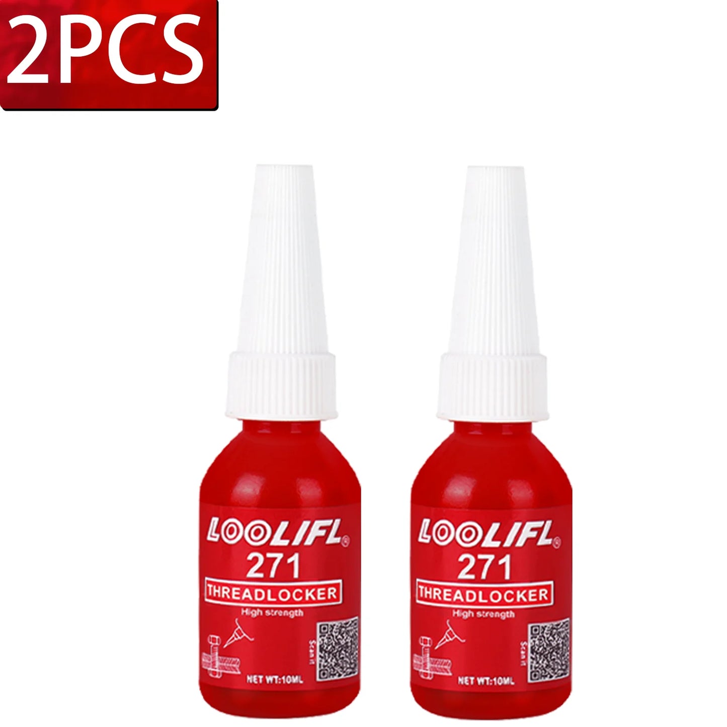 243 271 50ml Threadlocker Anaerobic Glues Anti Loose Screw Glues Fastening Quickly Cured Thread Locking Agent Sealant for Screws