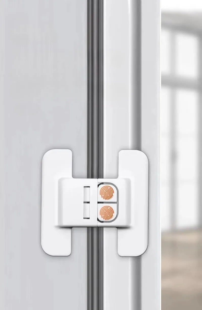 2/5Pcs Baby Safety Refrigerator Lock Cabinet Door Locker Buckle Home Kids Security Protection Anti-Open Water Dispenser Locks