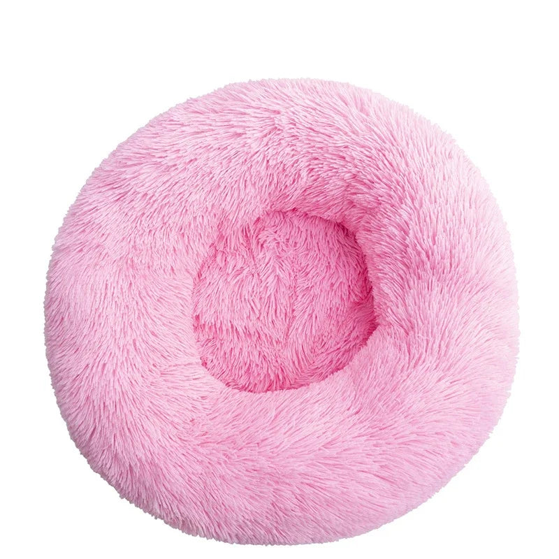Super Soft Dog Bed Plush Cat Mat Dog Beds For Large Dogs Bed Labradors House Round Cushion Pet Product Accessories