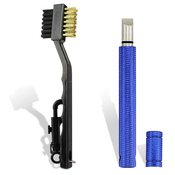 2Pcs/Set Golf Club Brush Golf Club Sharpener Grooving Tool Golf Putter Wedge Ball Groove Cleaner Kit Cleaning Tool  Accessories