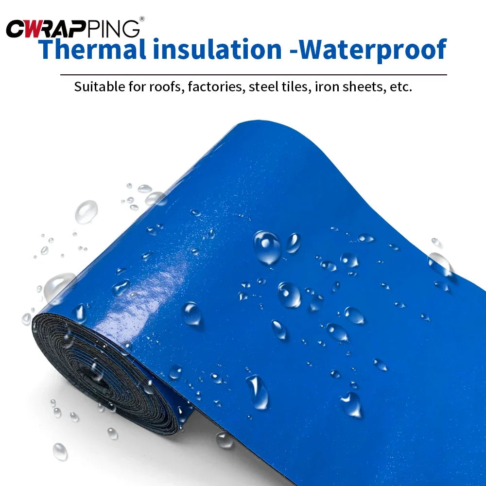 5/10M Waterproof Self-Adhesive Fix Tape Wall Crack Resistance Repair Adhesive Tape Heat Insulation Roof Leakproof Repair Sticker