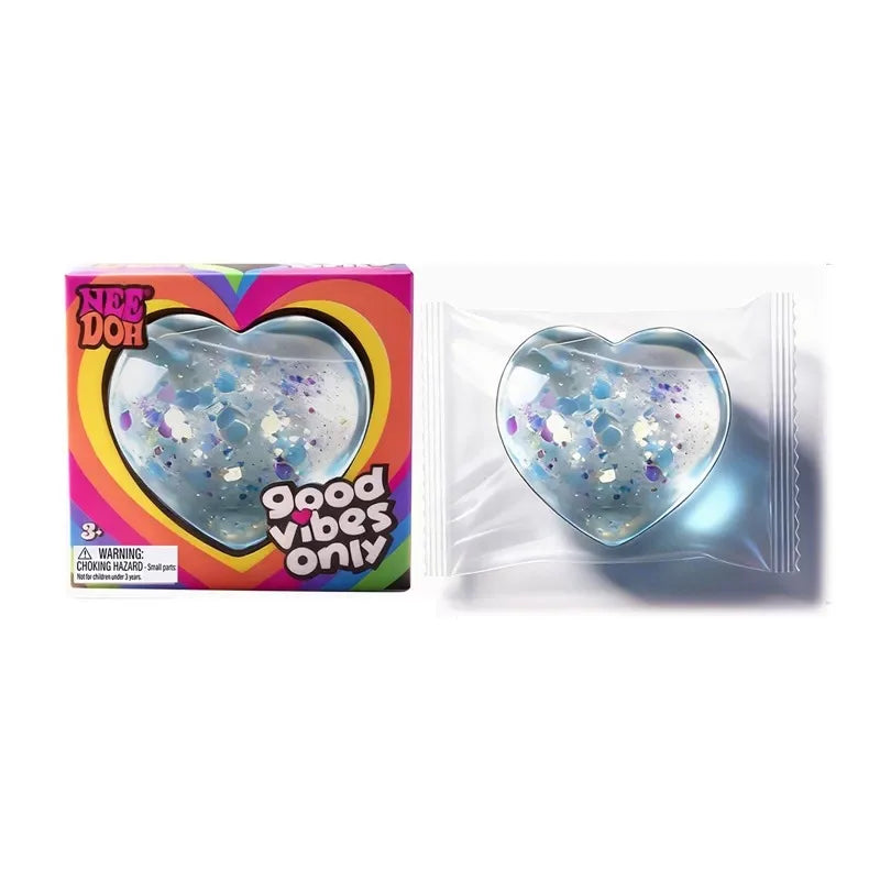 Needoh Sensory Jellyfish Gummy Bear Toy Soft Nice Cube Anti-Stress Stress Relief Pressure Souvenir Sensory Non-toxic Fidget Toy
