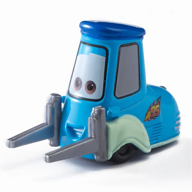 Cars Disney Pixar Cars Toy Lightning McQueen Jackson Storm Mater Sally Sheriff 1:55 Diecast Model Car Toy Children Birthday Gift