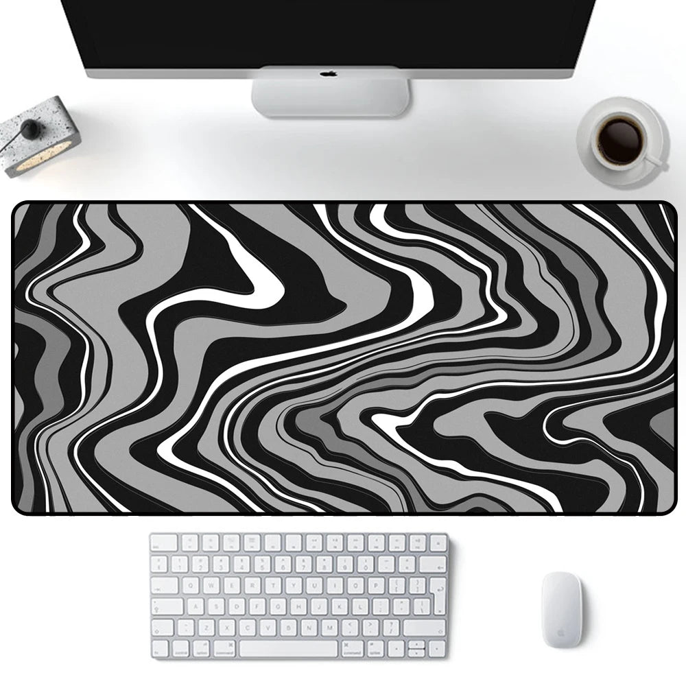 XXL Strata Liquid Mouse Pad Computer Laptop Anime Keyboard Mouse Mat Large Mousepad Keyboards Gamers Decoracion Desk Mat