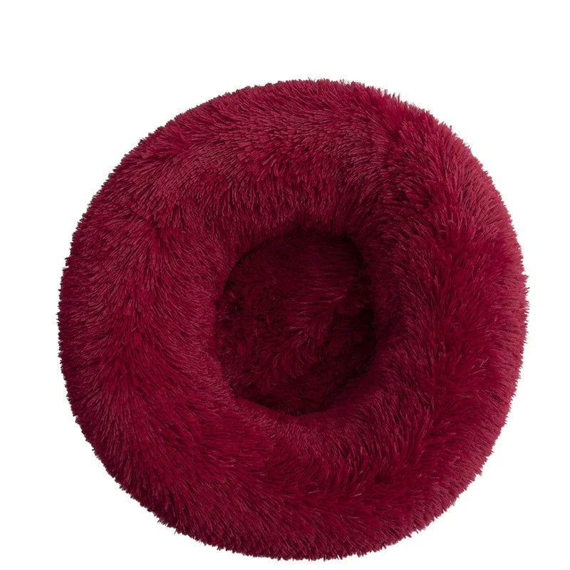 Super Soft Dog Bed Plush Cat Mat Dog Beds For Large Dogs Bed Labradors House Round Cushion Pet Product Accessories