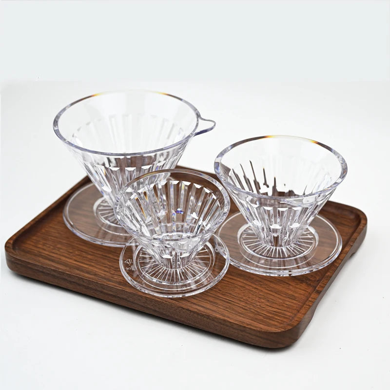 TIMEMORE PCTG Crystal Eye dripper coffee dripper pour over coffee maker Conical coffee filter cup hand drip reusable filters