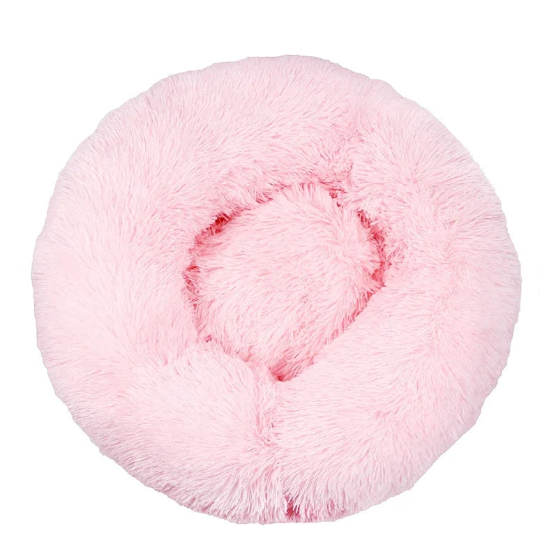 Super Soft Dog Bed Plush Cat Mat Dog Beds For Large Dogs Bed Labradors House Round Cushion Pet Product Accessories