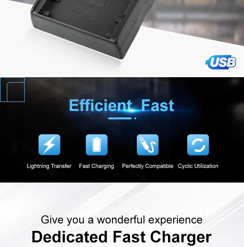 Battery USB Charger FNP-40 NP-40 NP-40N NP-40ND for Fujifilm Cameras F610 F650 F700 F710 F810 F811 J50 V10 Z1 Z2 Z3