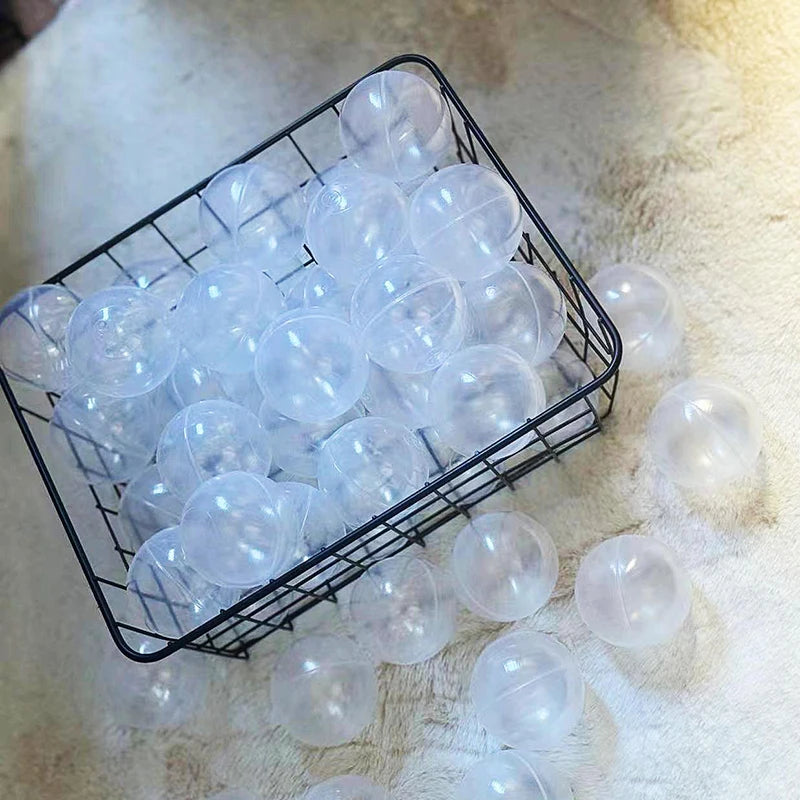 50Pcs Baby Plastic Ball Pit Balls Kids Toys Outdoor Sport Ball Eco-Friendly Water Pool Ocean Wave Balls Children Stress Air Ball