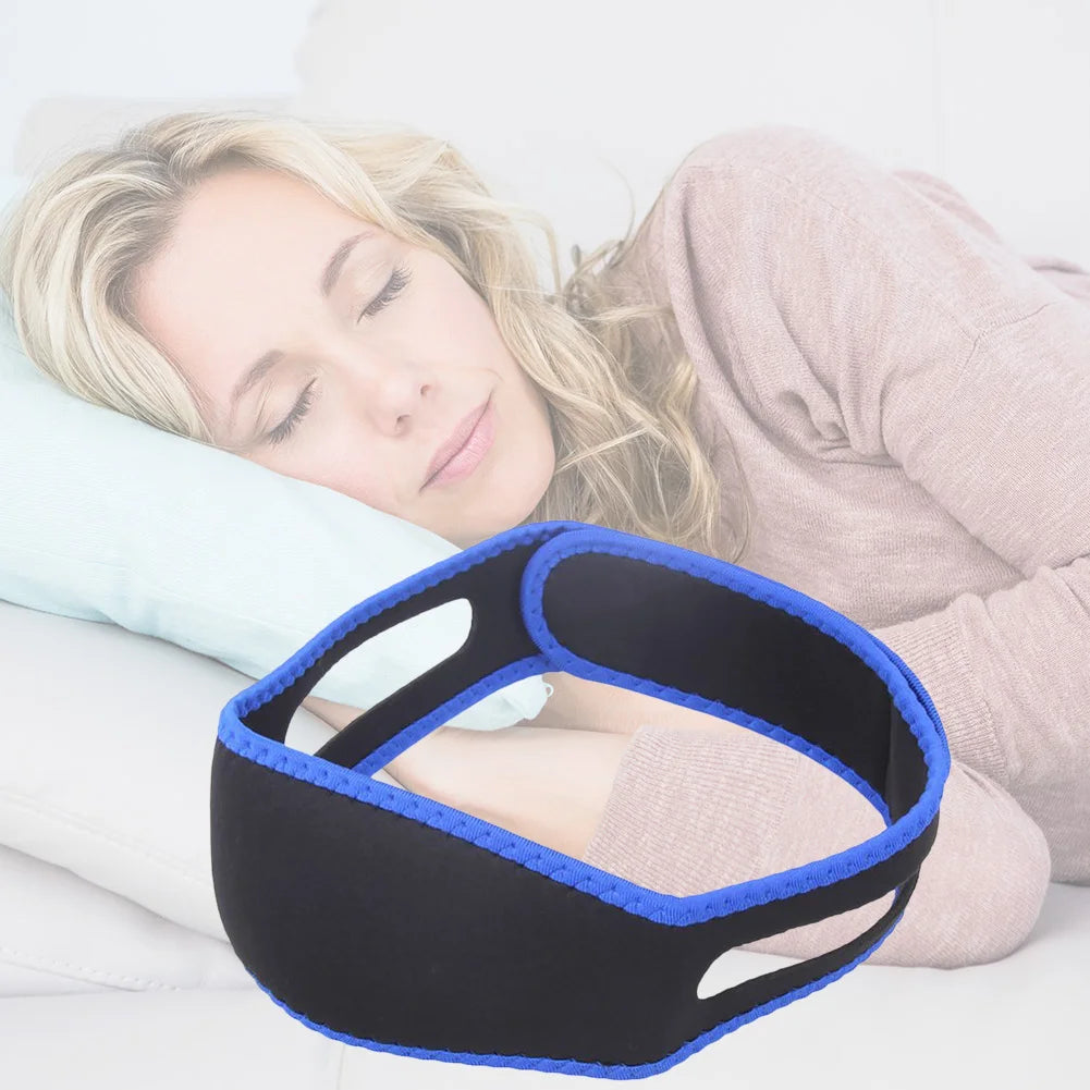 Stop Snoring Chin Strap Wide Scope of Application Simplicity Anti Apnea Belt Jaw Solution Sleep Support Belt Headband