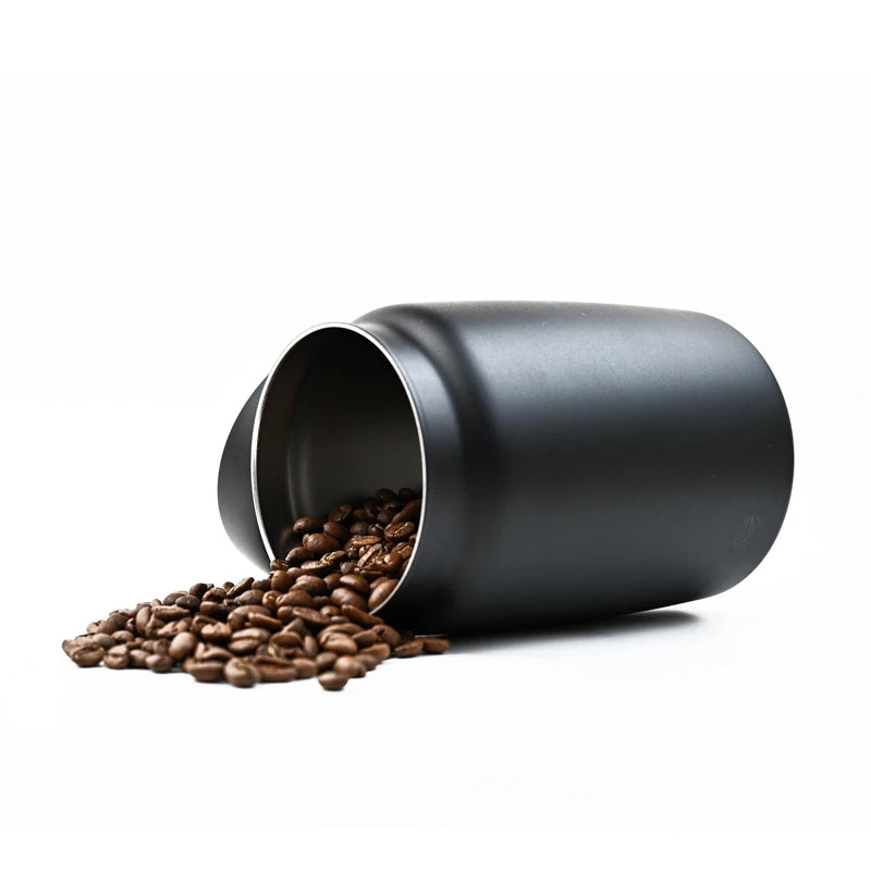 CAFEDE KONA Stainless Steel Sealed Tank Stainless Steel Vacuum Sealed Canisters For Coffee Beans,Tea, Kitchen Storage Containers