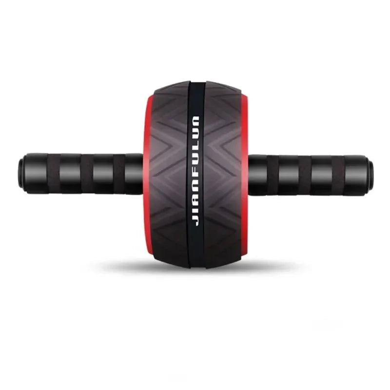 Dual-Wheel Silent Ab Rollers Abdominal Roller for Core Workout Fitness Equipment with Non-Slip Base for Men Women Home Gym