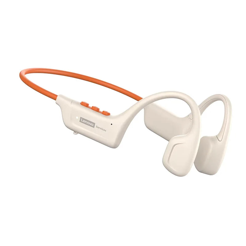 Genuine Lenovo S102 Bone Conduction Earphones Air Conduction Headphones BT V6.0 Wireless Sports HiFi Sound Waterproof Headsets
