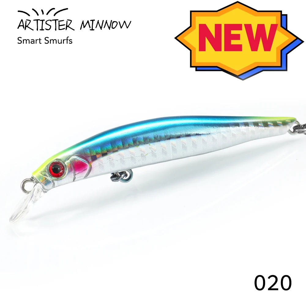 Hunthouse Trout Fishing Lure Sinking Jerkbait 70/80/105mm 7/8.5/18.5g Artist Minnow Sea Fishing Bait Twitch Hard Lure For Bass