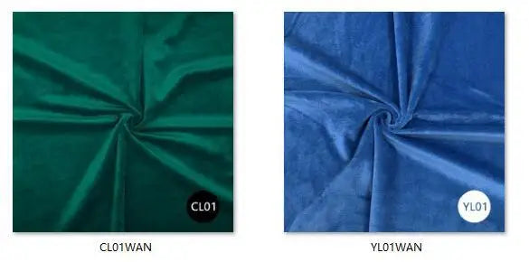 1.5mm Super Soft Short Plush Fabric Thick Crystal Super Soft Flannel Plush Toy Handmade Diy Fabric 45x50cm