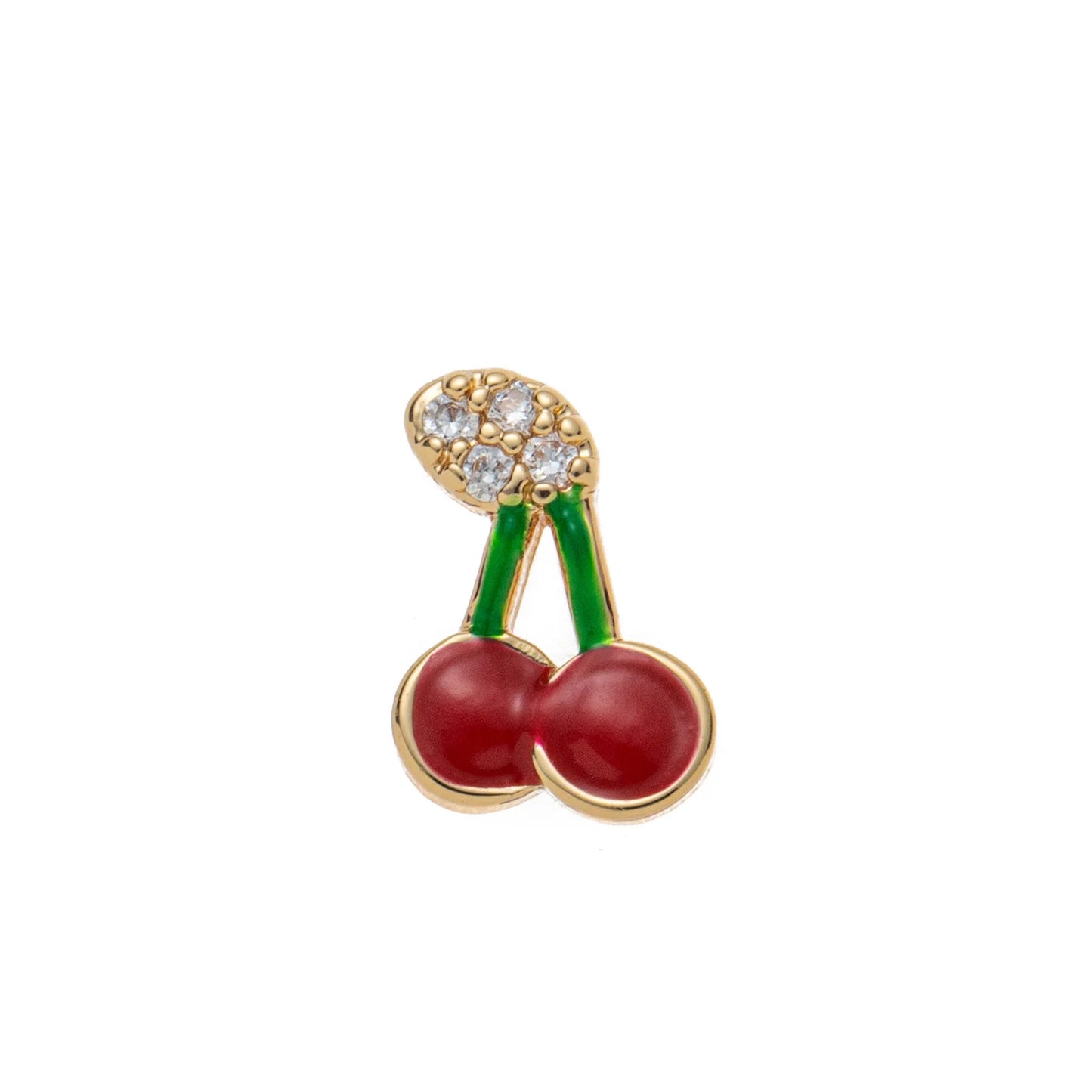Retro personality picture box with adjustable crescent eyes and four leaf clover DIY pendant necklace jewellery woman
