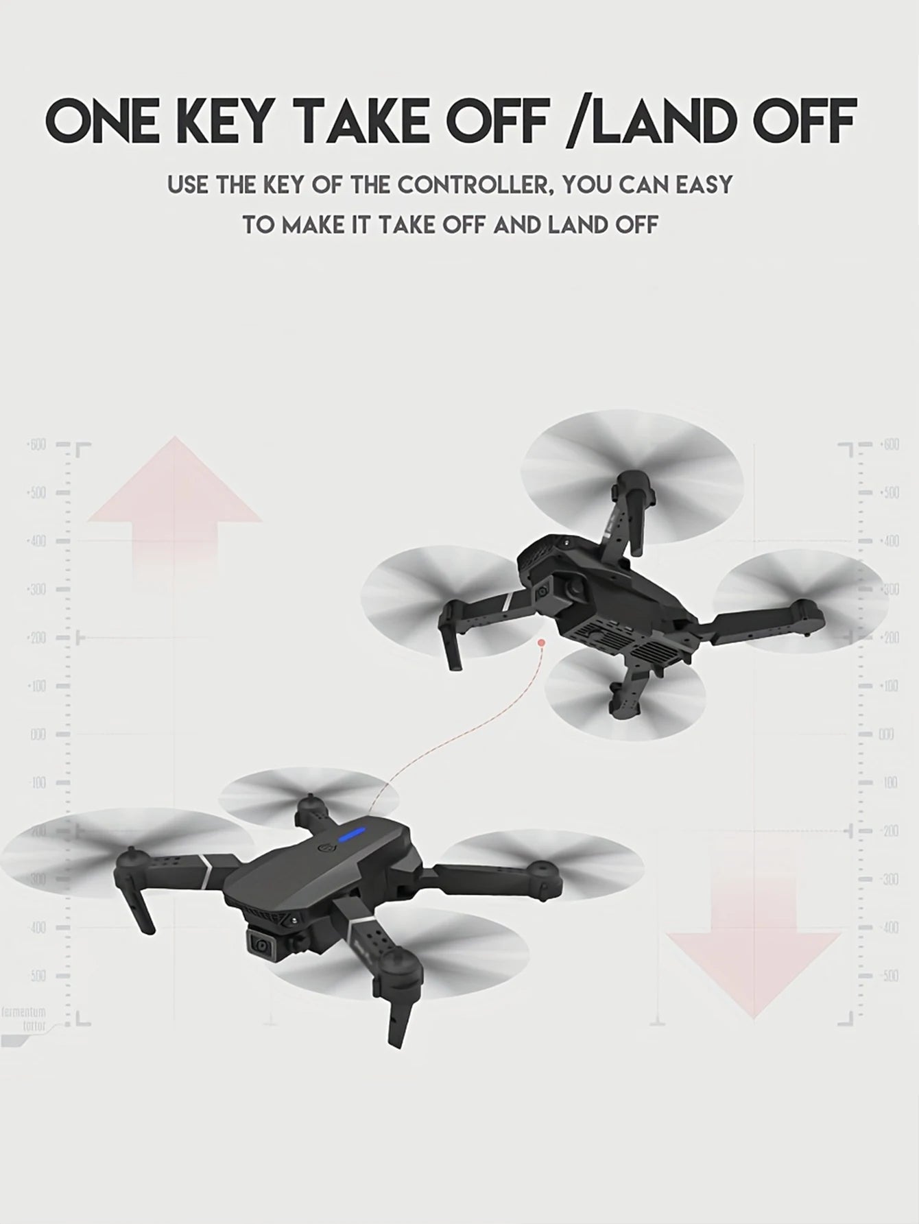 Professional Drone E88 4k wide-angle HD camera WiFi fpv height Hold Foldable RC quadrotor helicopter Camera-free children's toys