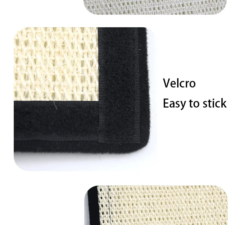 Cat Scratch Pad Natural Sisal Cat Scratching Mat Furniture Protection Anti-Scratch Sofa Cushion for Indoor Cats Grinding Claws
