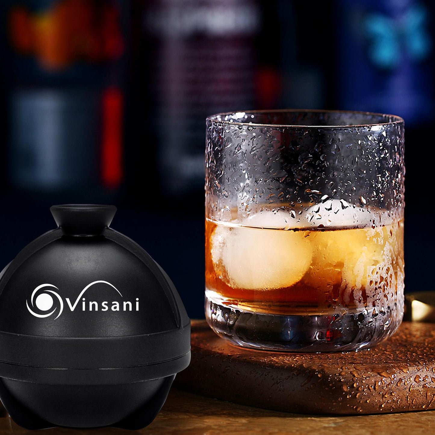 VINSANI 2 PACK ICE BALL MOULD 0000359