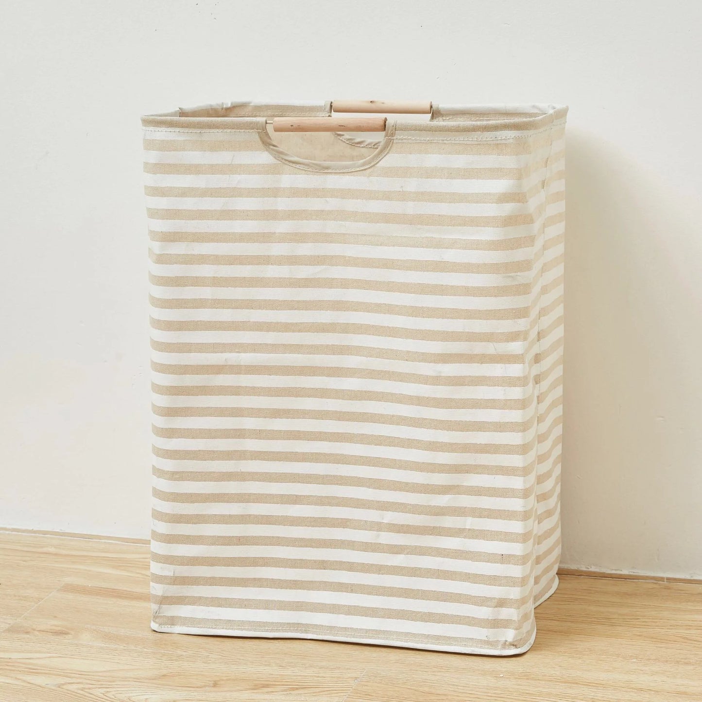 Waterproof Laundry Basket Cotton Linen Dirty Clothes Dirty Fabric Storage Basket Foldable Large Size Sundries Organizer  ﻿