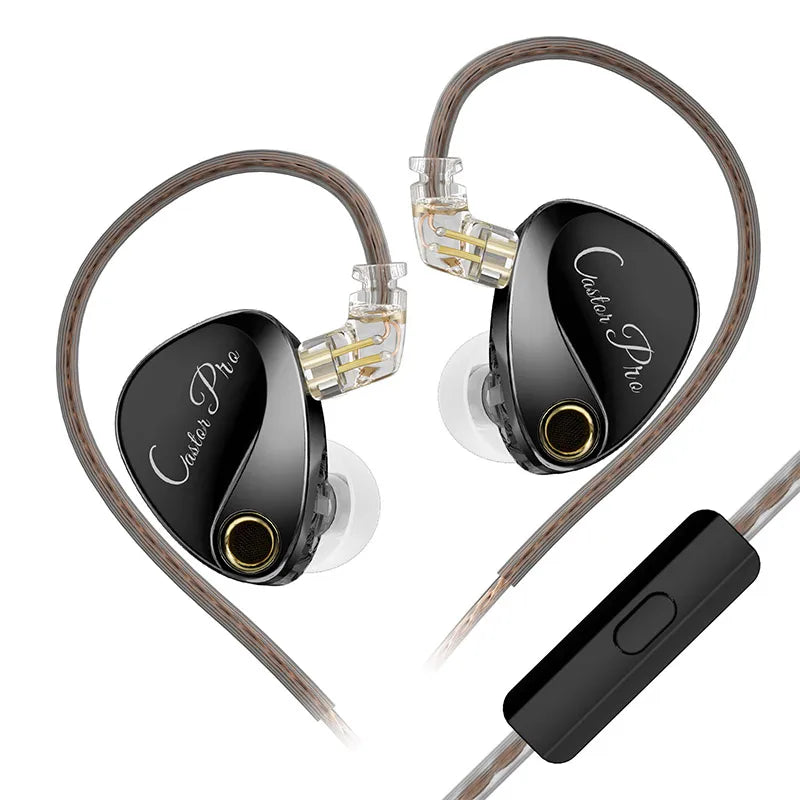 KZ Castor PRO 2DD Dynamic in Ear Earphones High-end Tunable Earphones Stets A New Benchmark for Hfi Sound Quality Bass Headsets