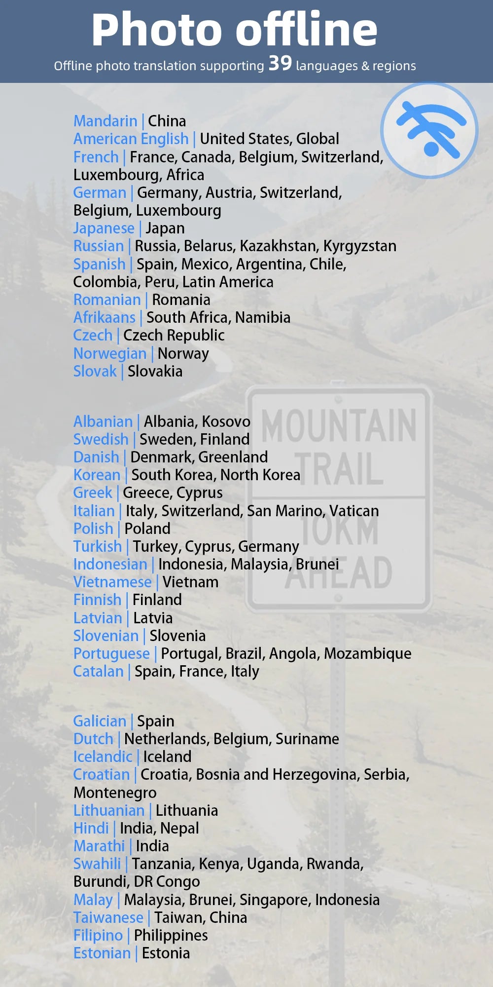 T18 T13 Language Translator 17 Offline Voice Languages Cover 58 Countries 39 Offline Photo Translation No WiFi Needed for Travel