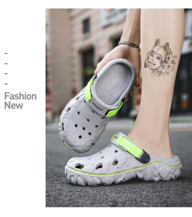 Factory Cheap EVA Men's Clogs Shoes Lightweight Wholesale Plastic Clog Men Beach Working Sandals with Men Clogs&Mules Big Size47