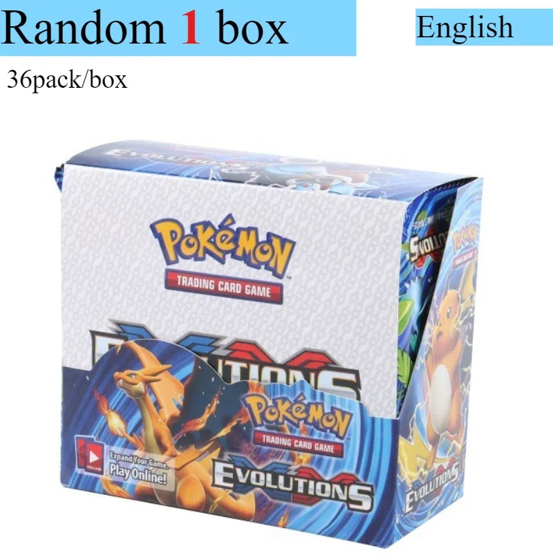 Pokémon Card 360 Pcs/Box English Brilliant Stars 151 Prismatic Evolutions PARADOX RIFT Battle Transaction Card Game Popular Gift