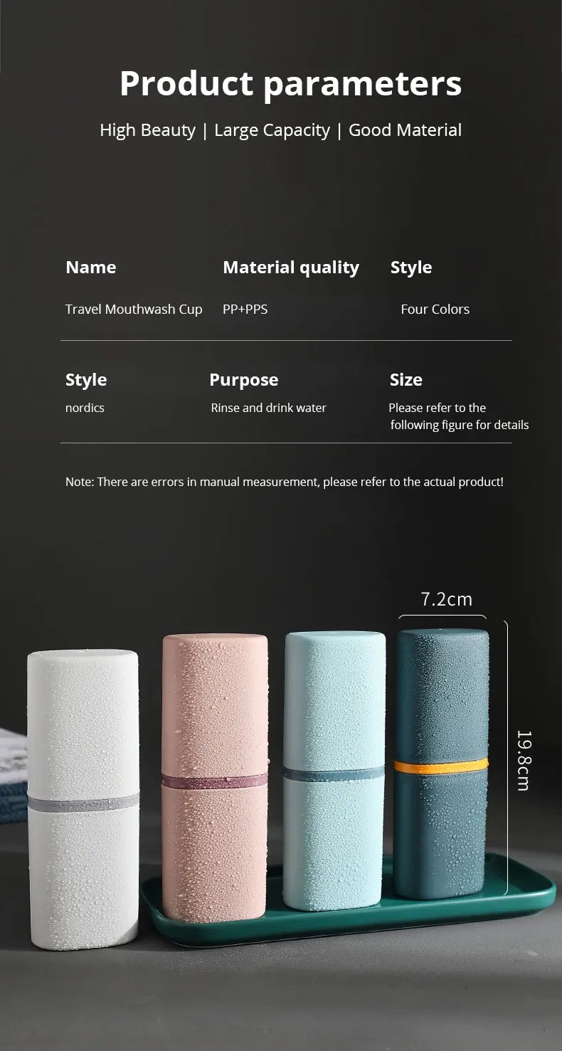 1pc Toothbrush Travel Case Travel Toothbrush Holder Case Portable Travel Toothbrush Case For Traveling Camping Business Trip