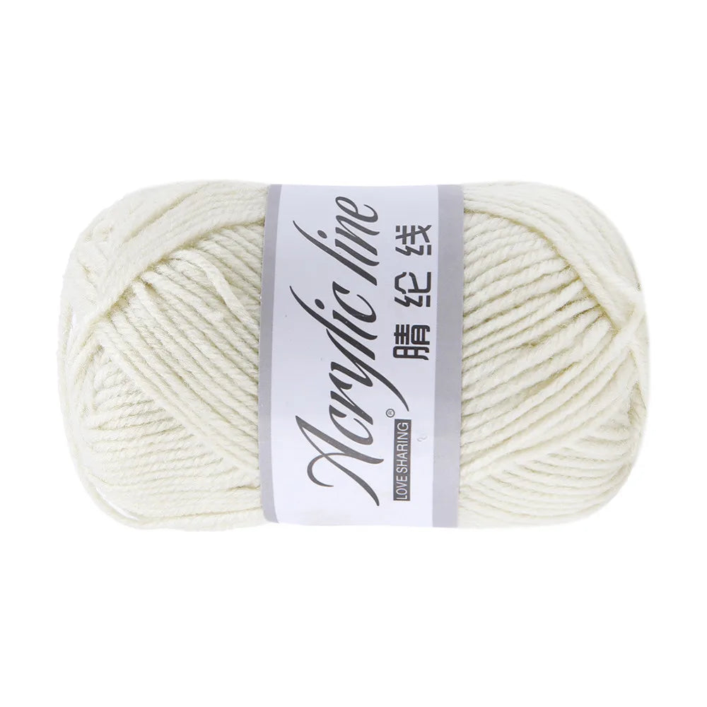 50g Chunky Wool Roving Scarf Knit Wool Yarn Thickness Warm Hat Household Children Scarf Hat Soft Thick Crochet Thread