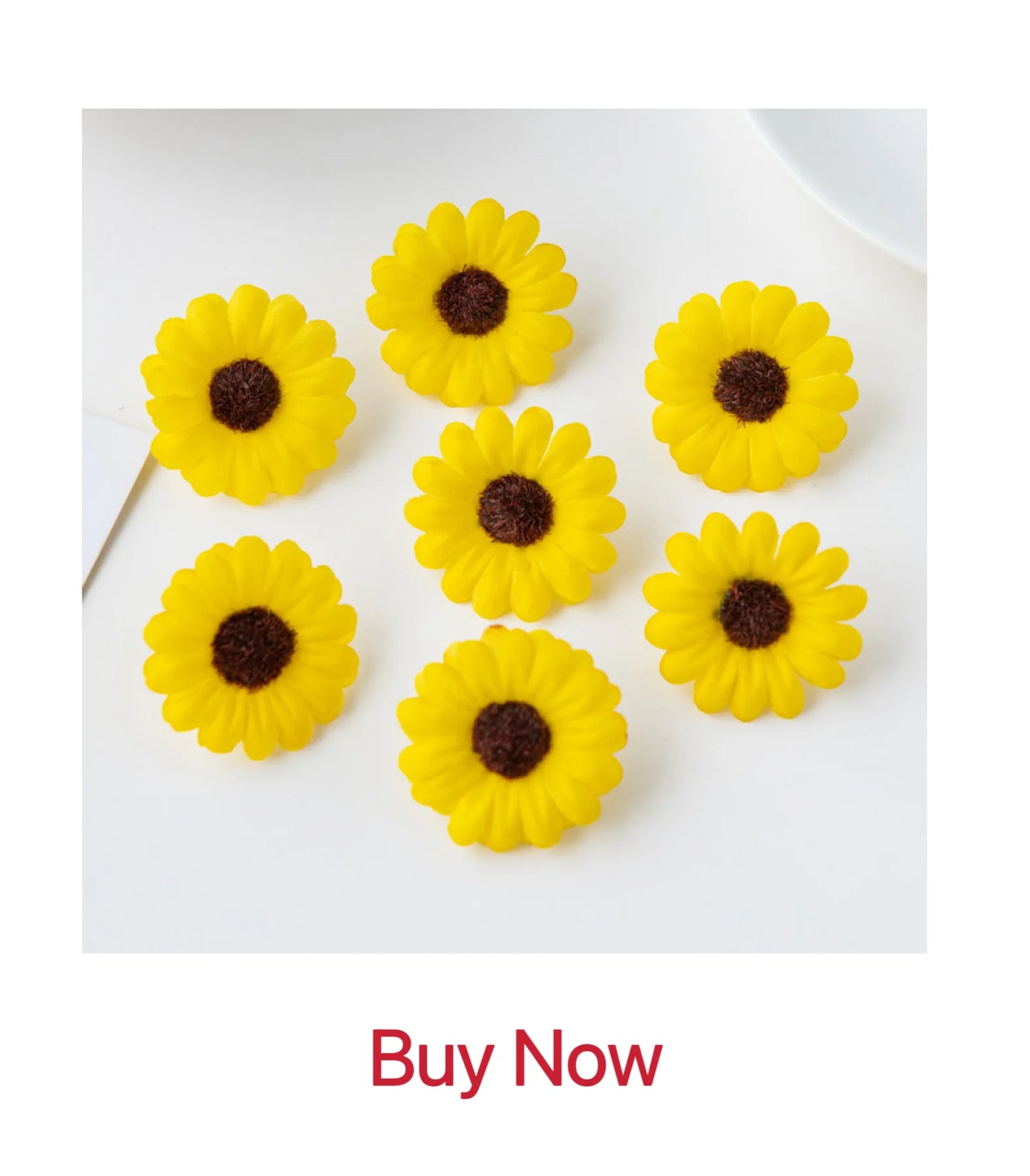 50/100 Pieces artificial flowers for home decoration wedding bridal accessories clearance diy gift box scrapbooking bride brooch