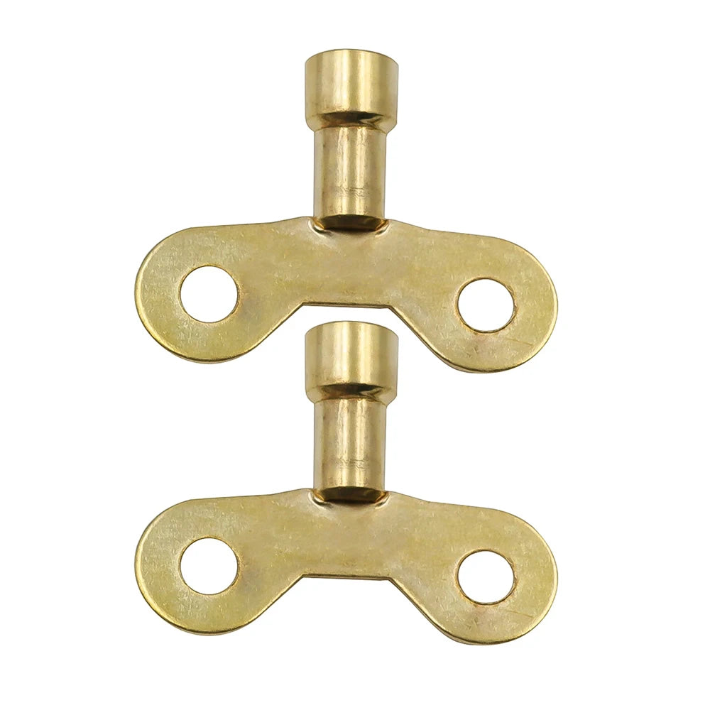 4Pcs Plumbing Hole Faucet Key Radiator Water Valve Tap 6mm Square Socket Special Lock Wrench Iron For Air Valve Plumbing Tool