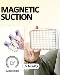 Magnetic Mini LED Ring Light Selfie Light For iphone 16 Pro/16 Pro Max/15 Pro/15 Pro Max/14 Pro /13 Pro Max For Streaming TikTok