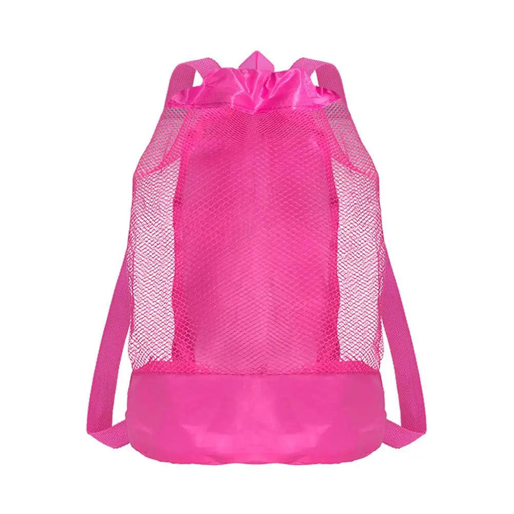 Beach Toy Organizer Backpack Lightweight Travel Bag for Sand Play Gear, Outdoor Adventures ﻿