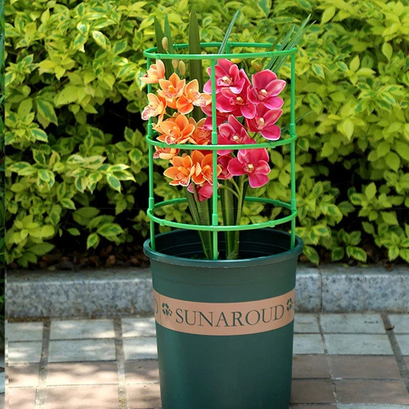 Green Plant Support Pile Frame Greenhouse Arrangement Semicircle Fixed Rod Indoor Flower Plants Vine Climbing Bracket Hock Pen