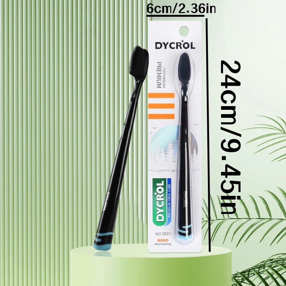 2/6/10Pcs Random Color Silicone Bristle Deep Cleaning Outdoor Travel Convenient Toothbrush Home Essential Holiday Gift Great Cleaning Power Christmas Gift