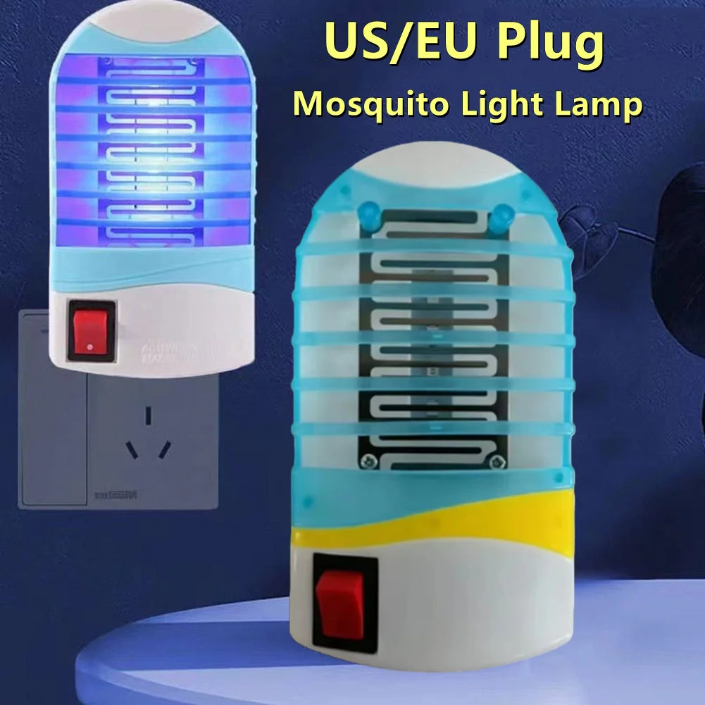 LED Socket Mosquito Killer Lamp US/EU Plug Electric Mosquito Fly Bug Insect Trap Killer Night Lamp Summer Mosquito Light Lamp