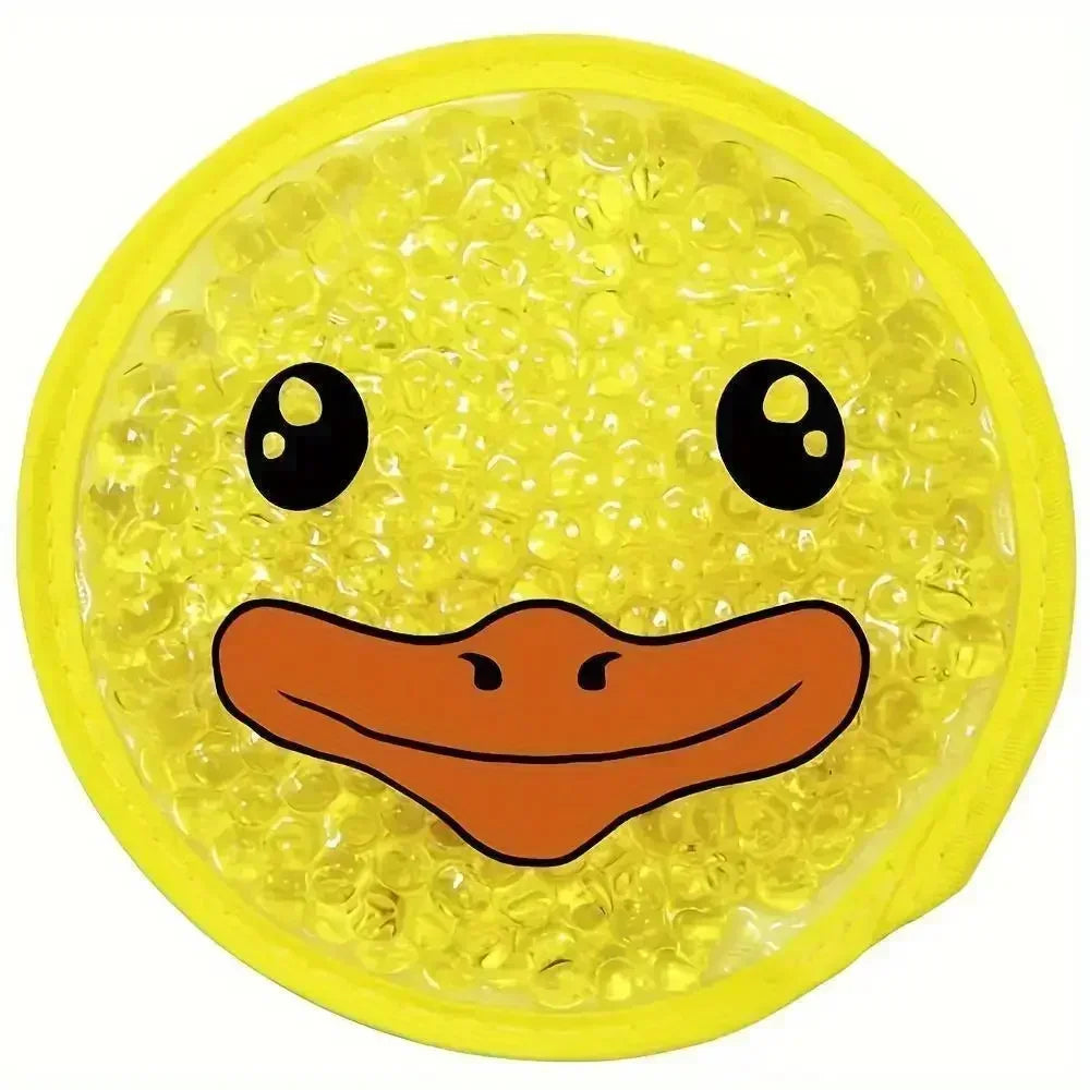 Reusable Cartoon Gel Ice Pack  Dual Hot & Cold Compress  Soothing & Revitalizing Fit for All Soothing Compress Cartoon Design
