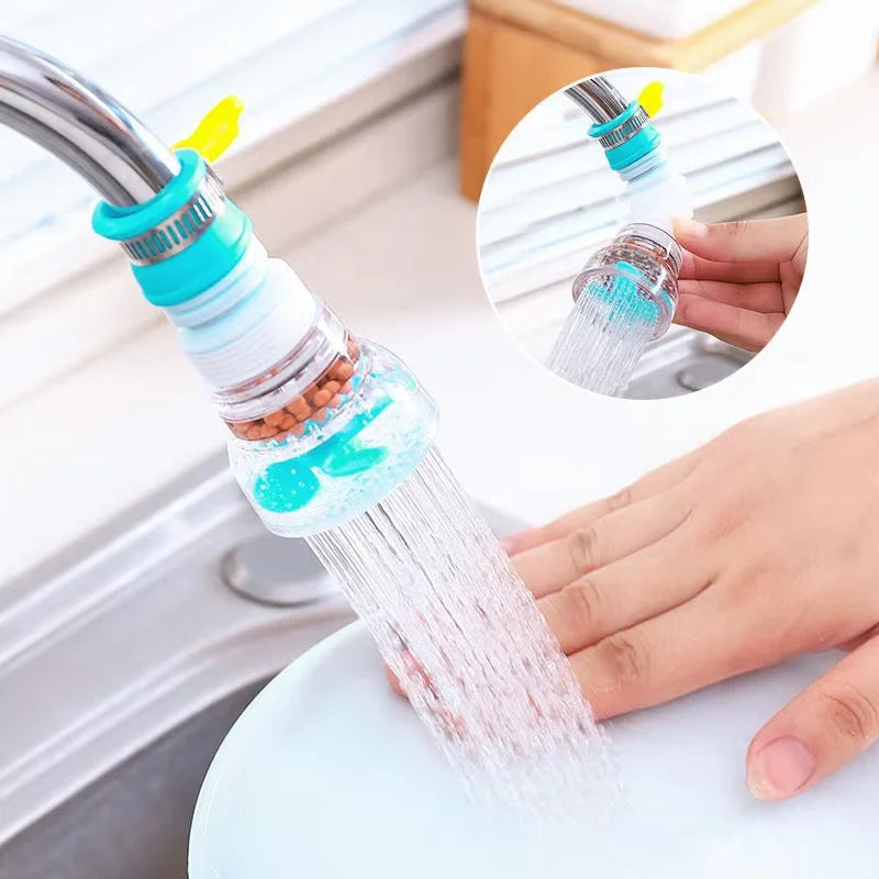 360 Kitchen Anti-Splashing Faucet Can Rotate Extend The Filter Home Universal Water Faucet Multifunction Wash Basin Shower Fauce