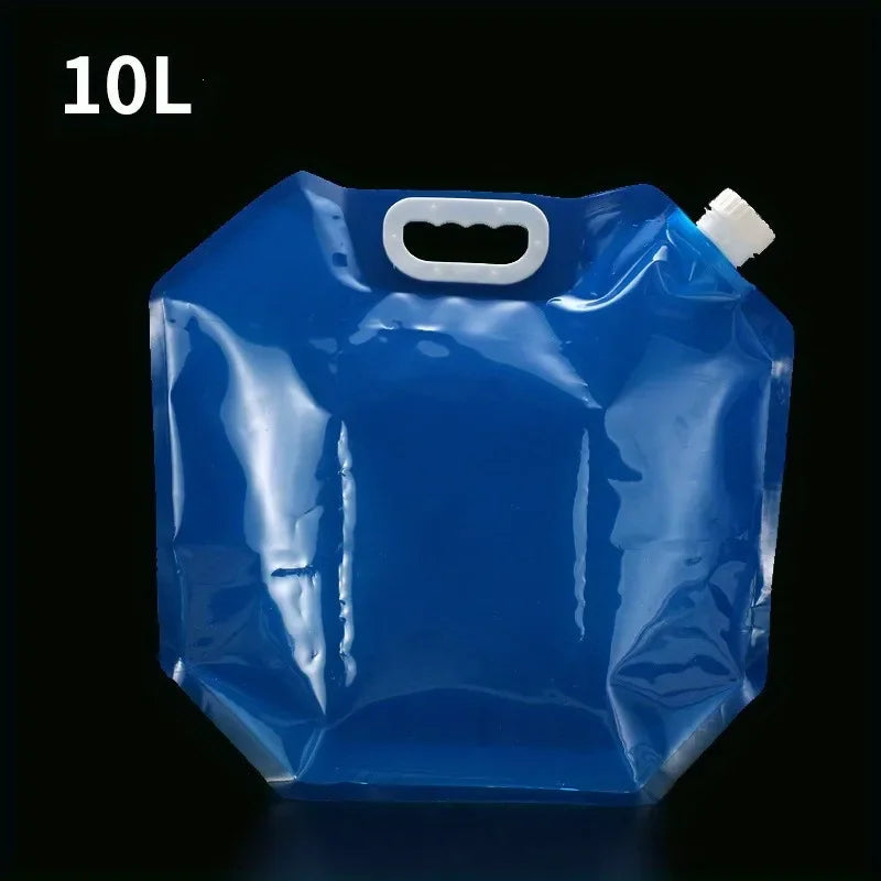 5L/10L Collapsible Water Container Water Storage Jug Bag for Outdoor Camping Hiking Emergency Survival