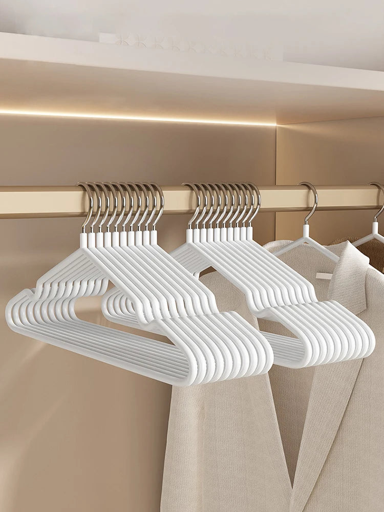 Non marking Clothes Hangers for Home Use Non slip Drying Hangers Metal Thick Clothes Hangers Storage Bedrooms Wardrobes Adult cl