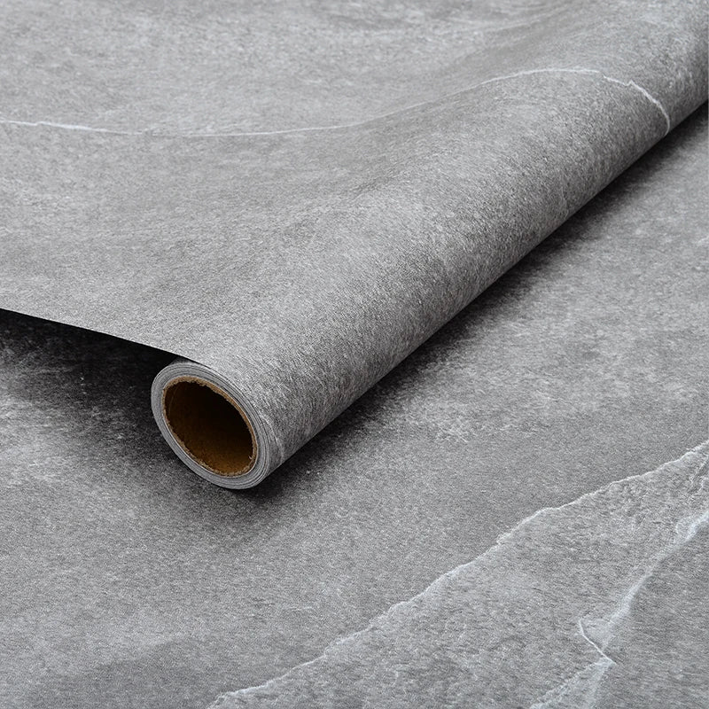 40cm Thicken Floor Sticker PVC Self-adhesive Waterproof Ceramic Tile Wall Sticker Suitable for Bathroon Kitchen Floor Home Decor