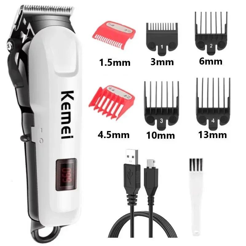 Kemei Hair Clipper Km-809A Km-1506 Km-1102 Profession Hair Trimmer Electric Beard Trimmer for Men's Hair Cutter Machine